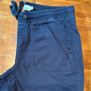 Sonoma black womens capris